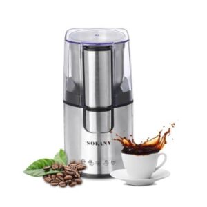 SOKANY SK-3020S Electric Coffee Grinder & Mixer – 200W