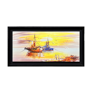 Wooden Photo Frame / Canvas – Boat (41×2 inch)