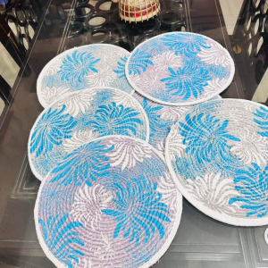 12-Inch Printed Placemats – 6 Pieces