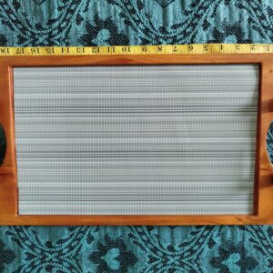 Modern Wooden Tray with Mat