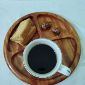 Modern Wooden Breakfast Tray