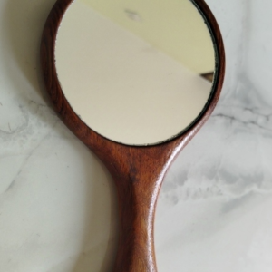 Modern Wooden Hand Mirror