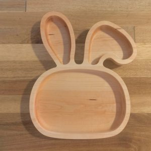 Modern Wooden Baby Food Tray