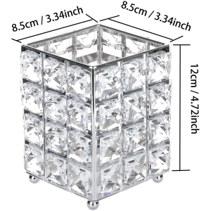 Crystal Makeup Brush Holder