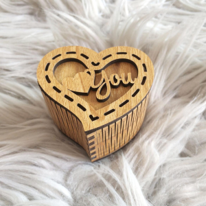 Heart-Shaped Ring Box