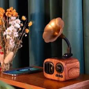 Retro Phonograph Music Box