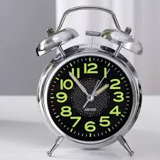 Twin Bell Table Clock