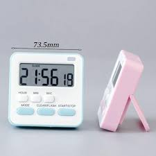 Kitchen Clock & 24-Hour Electronic Timer – Digital LCD Multifunction
