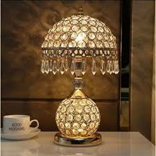 New Apple LED K9 Crystal Table Lamp